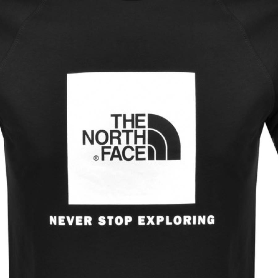 Alternative Image for ProductThe North Face Raglan Redbox T Shirt Black3